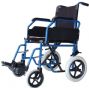 steel transport wheelchair